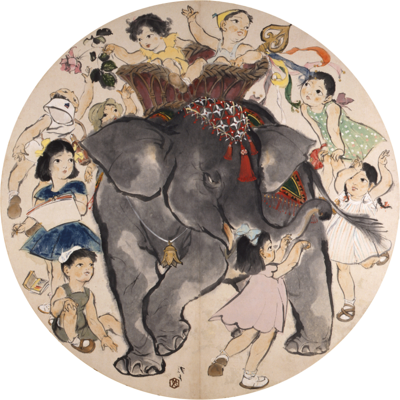 山種美術館で特別展「HAPPYな日本美術―伊藤若冲から横山大観、川端龍子